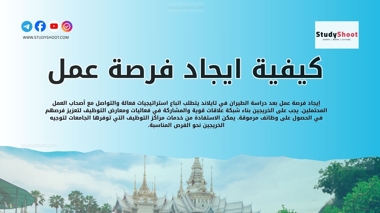 كيفية ايجاد فرصة عمل