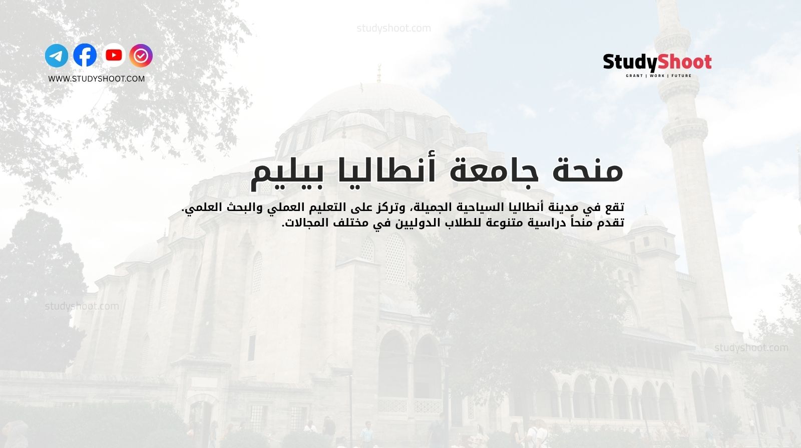 منحة جامعة أنطاليا بيليم