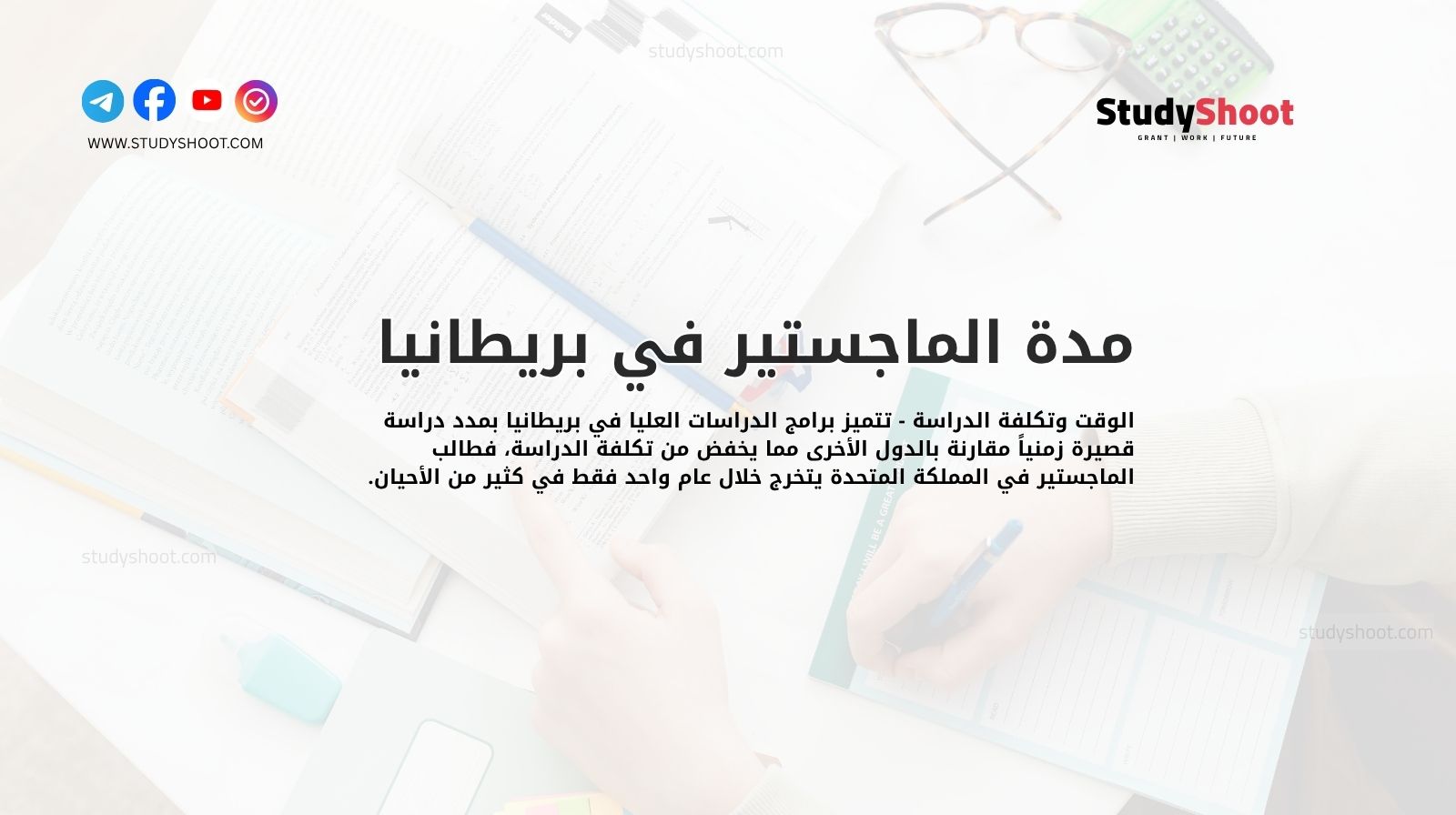 مدة الماجستير في بريطانيا