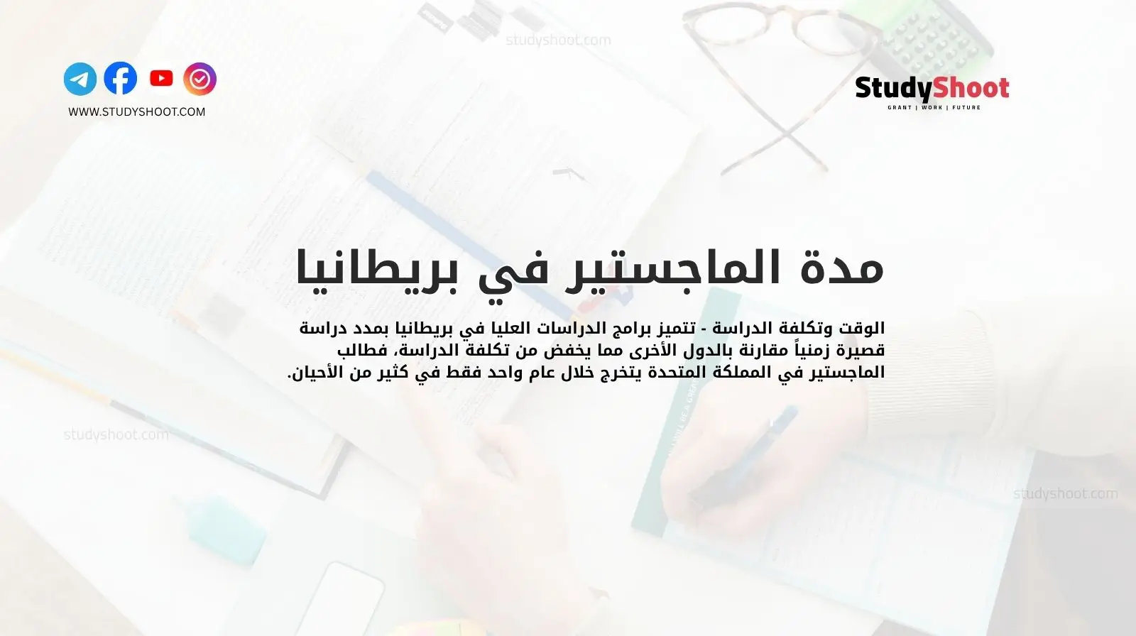 مدة الماجستير في بريطانيا