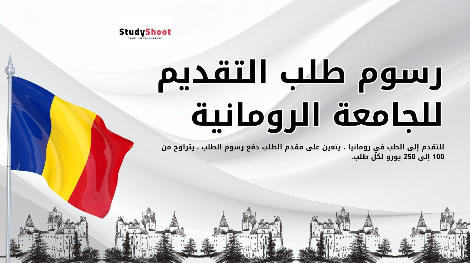 رسوم طلب التقديم للجامعة الرومانية