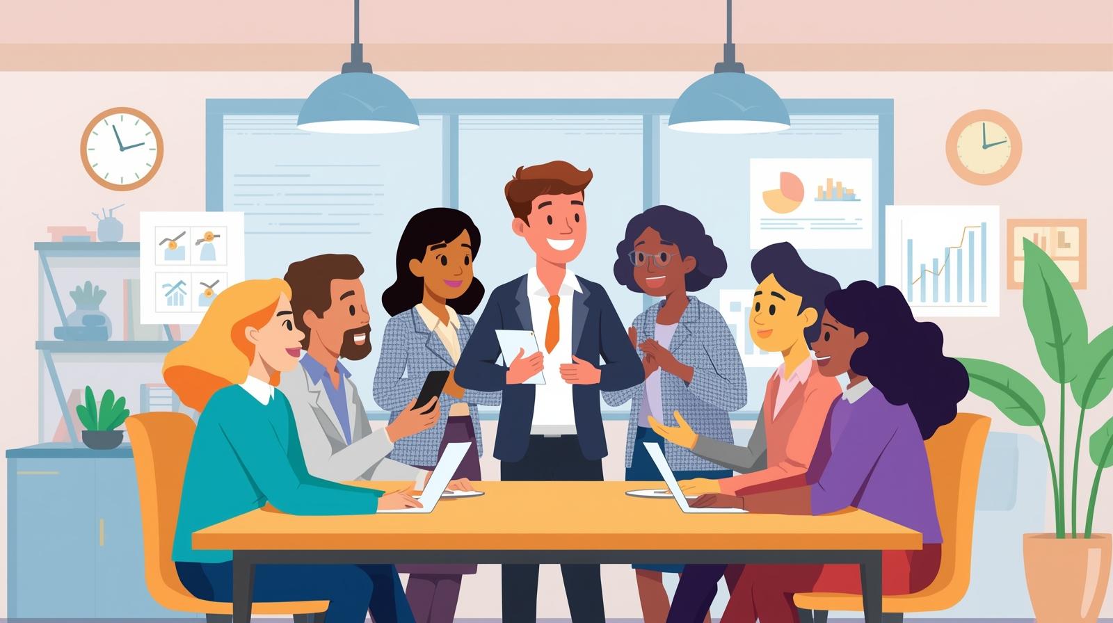 1. اختيار العناصر البشرية المناسبة وبناء الهيكل التنظيمي