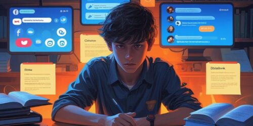 كيف تتعامل مع التشتت الرقمي أثناء الدراسة عن بعد؟