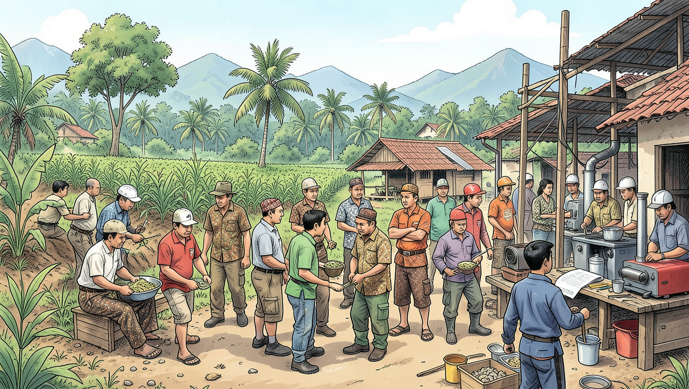 العمل في جاكرتا