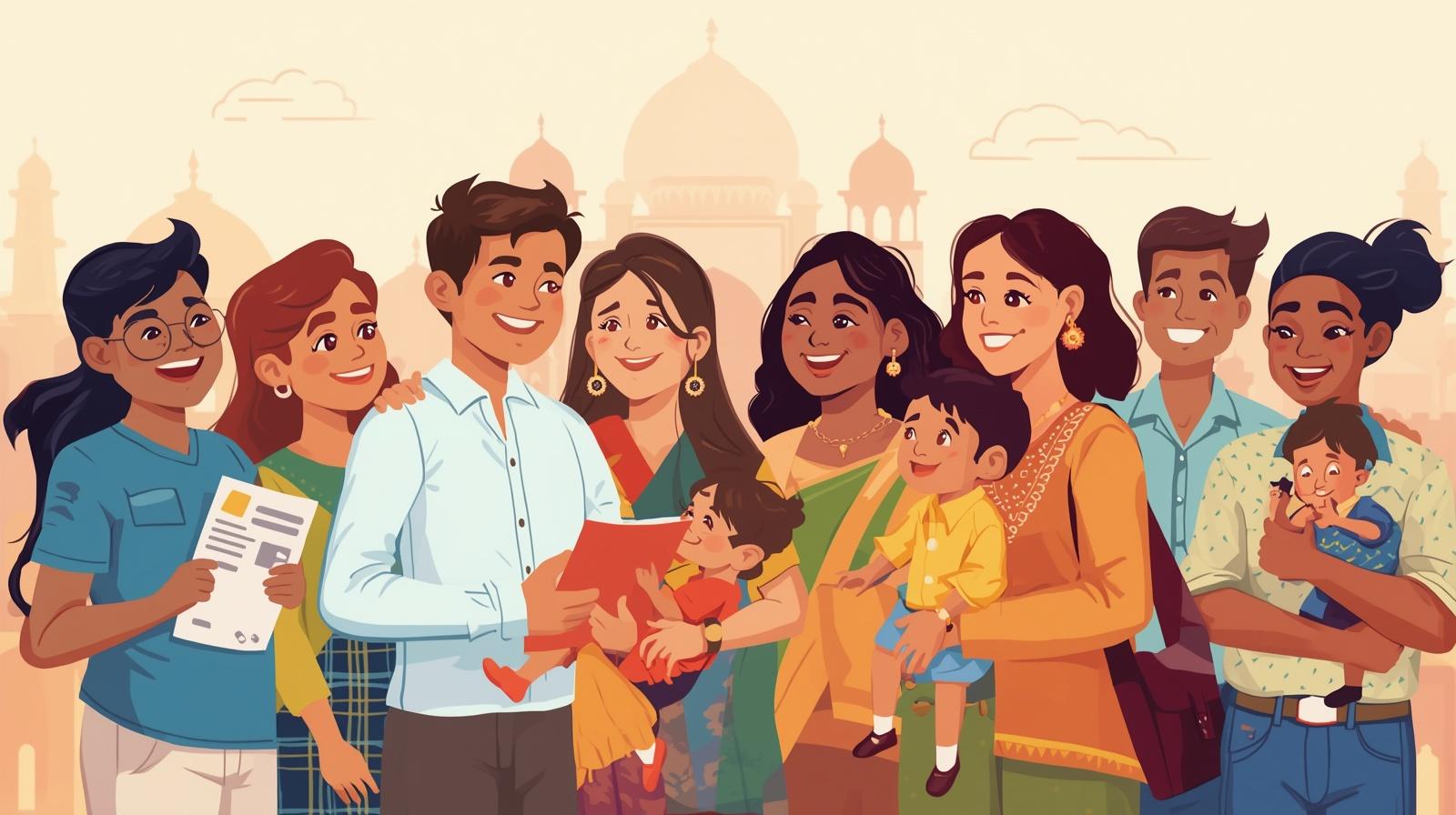 مسارات الحصول على الإقامة الدائمة في الهند