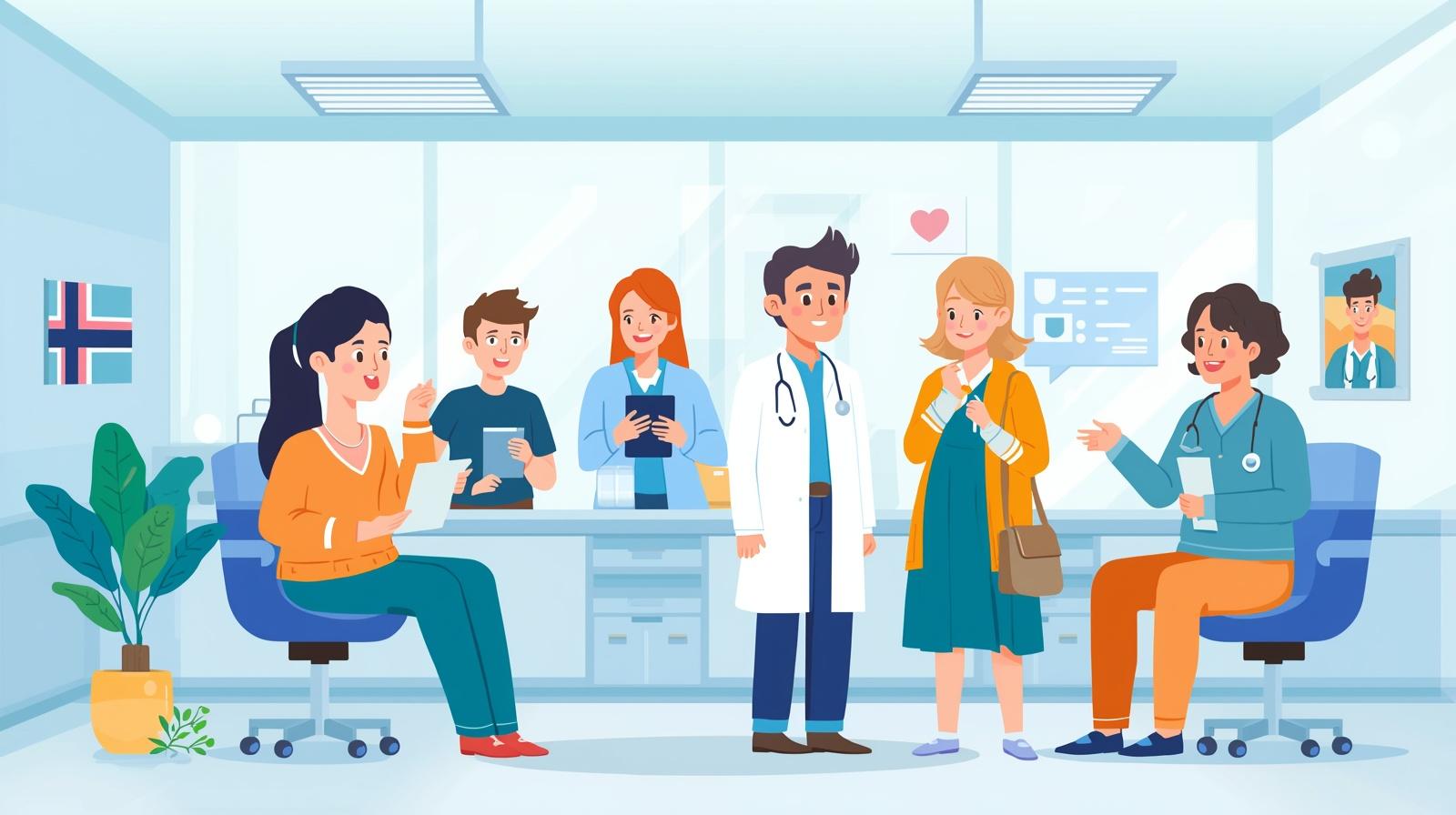 أنواع التأمين الصحي في النرويج