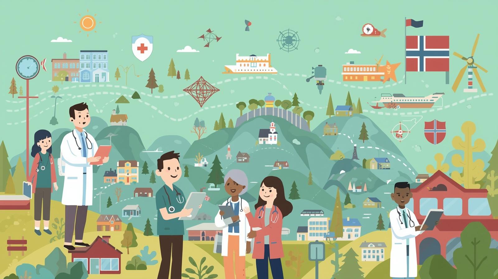 ماذا يشمل التأمين الصحي في النرويج؟