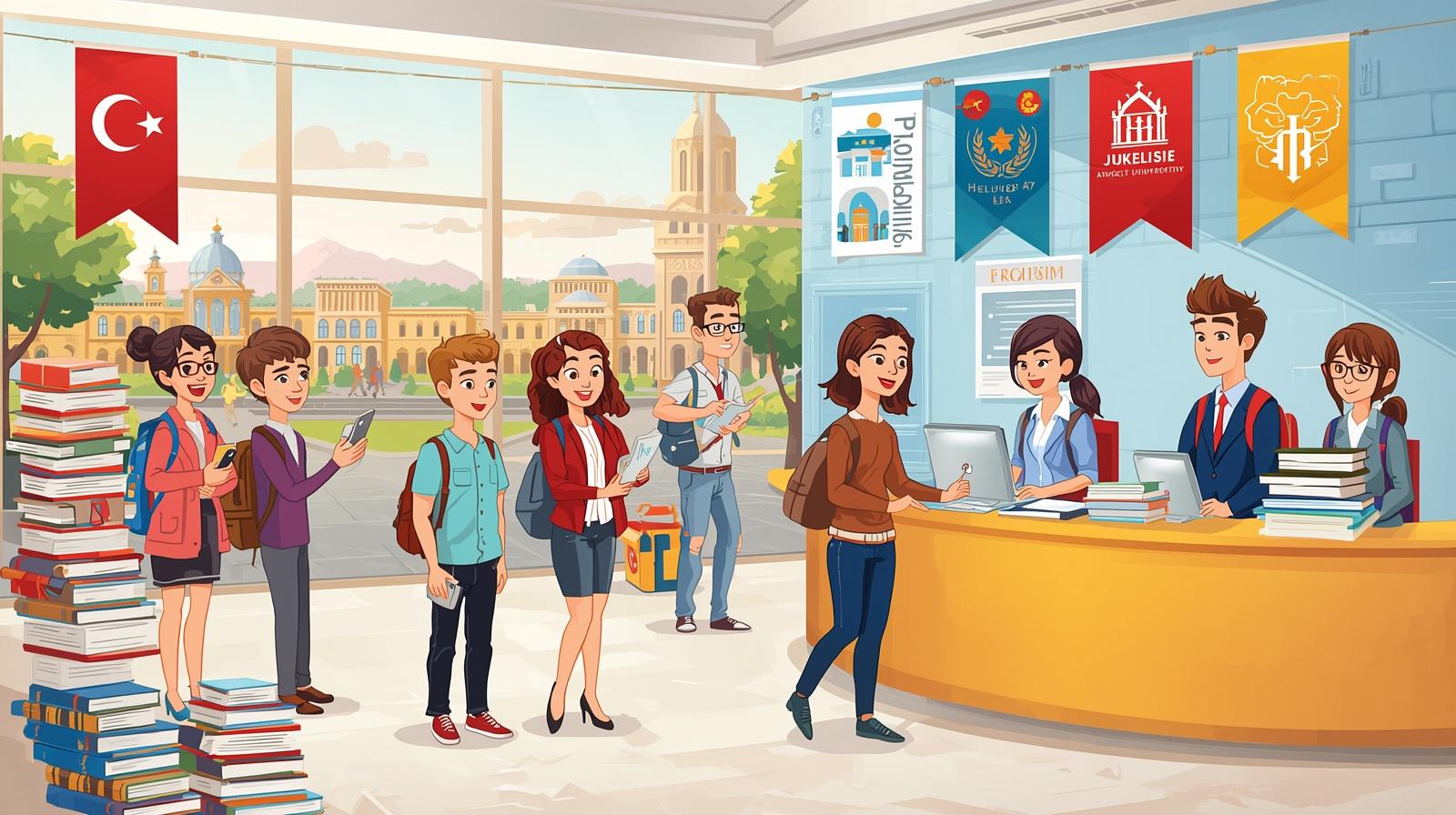 الاوراق المطلوبة للتسجيل في جامعات تركيا