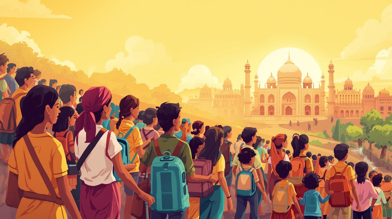 أنواع تأشيرات الدخول إلى الهند