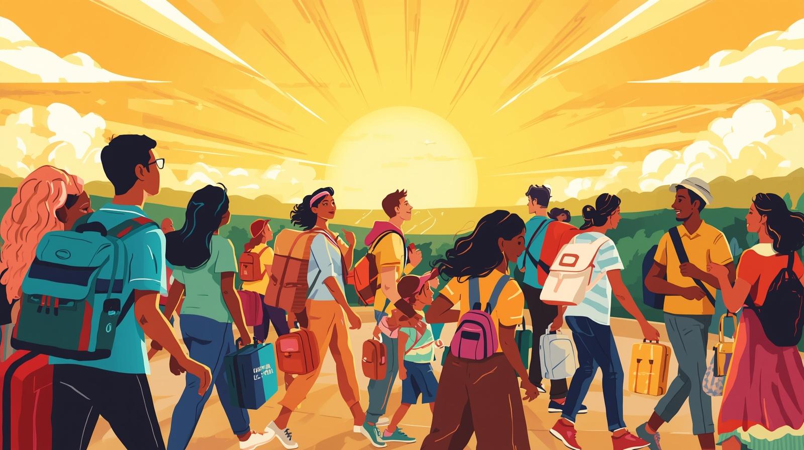 التحديات التي قد تواجه المهاجرين