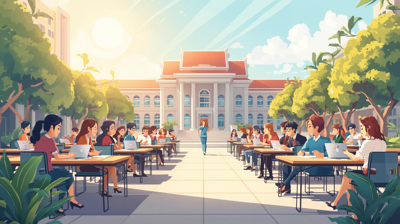 كيفية التقديم لدراسة إدارة الأعمال في تايلاند