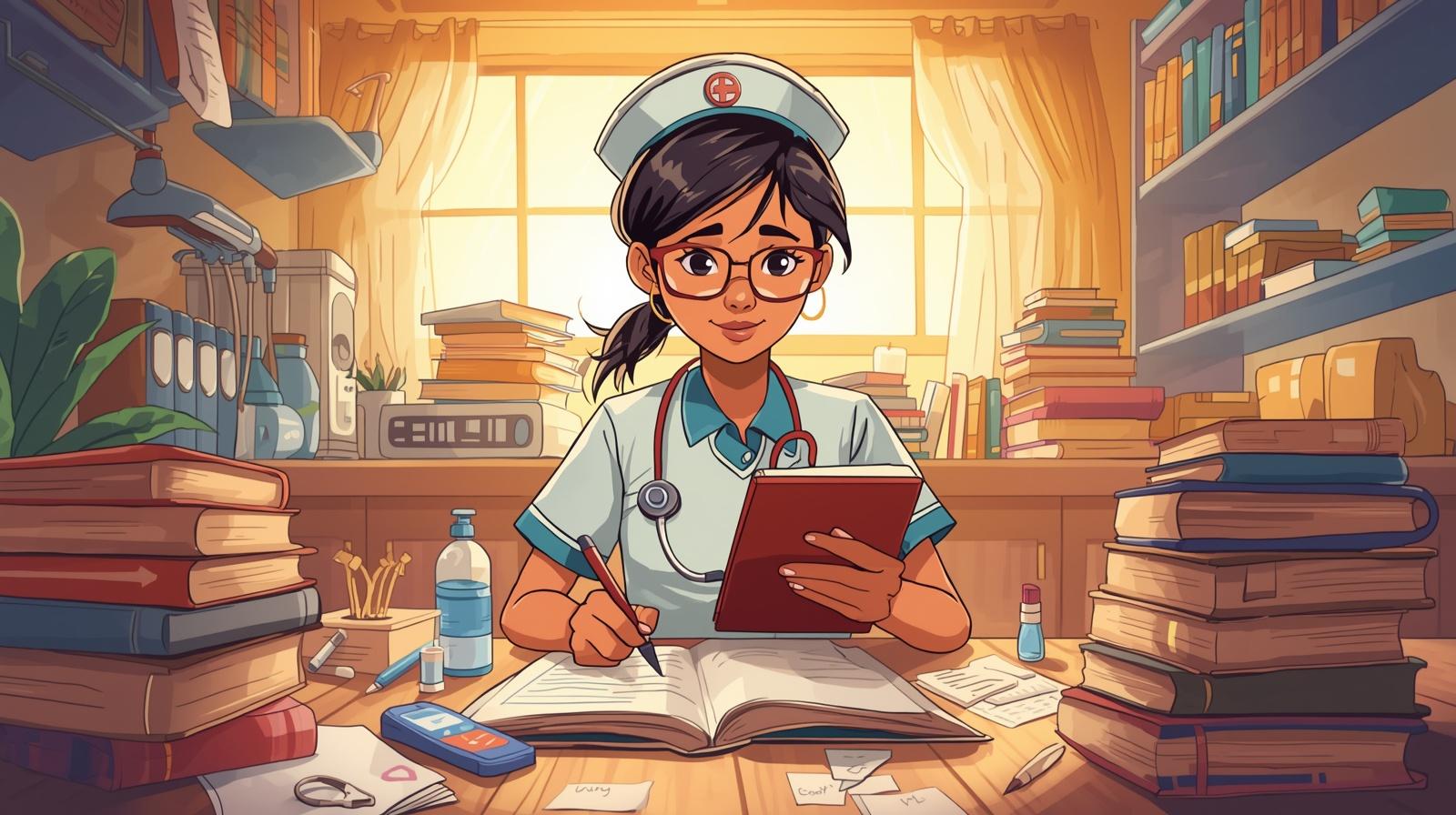 عن دراسة التمريض في الهند