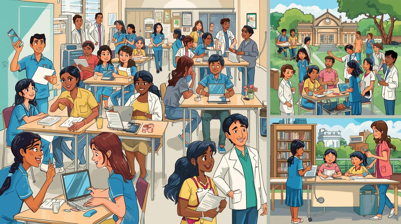 شروط دراسة التمريض في الهند