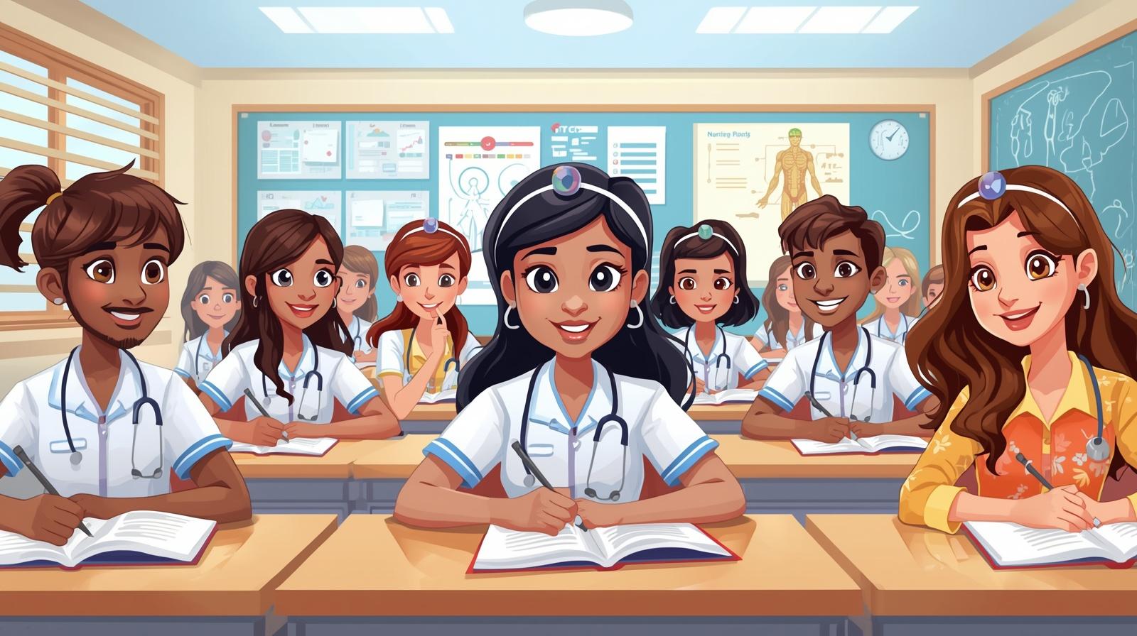 فيزا دراسة التمريض في الهند