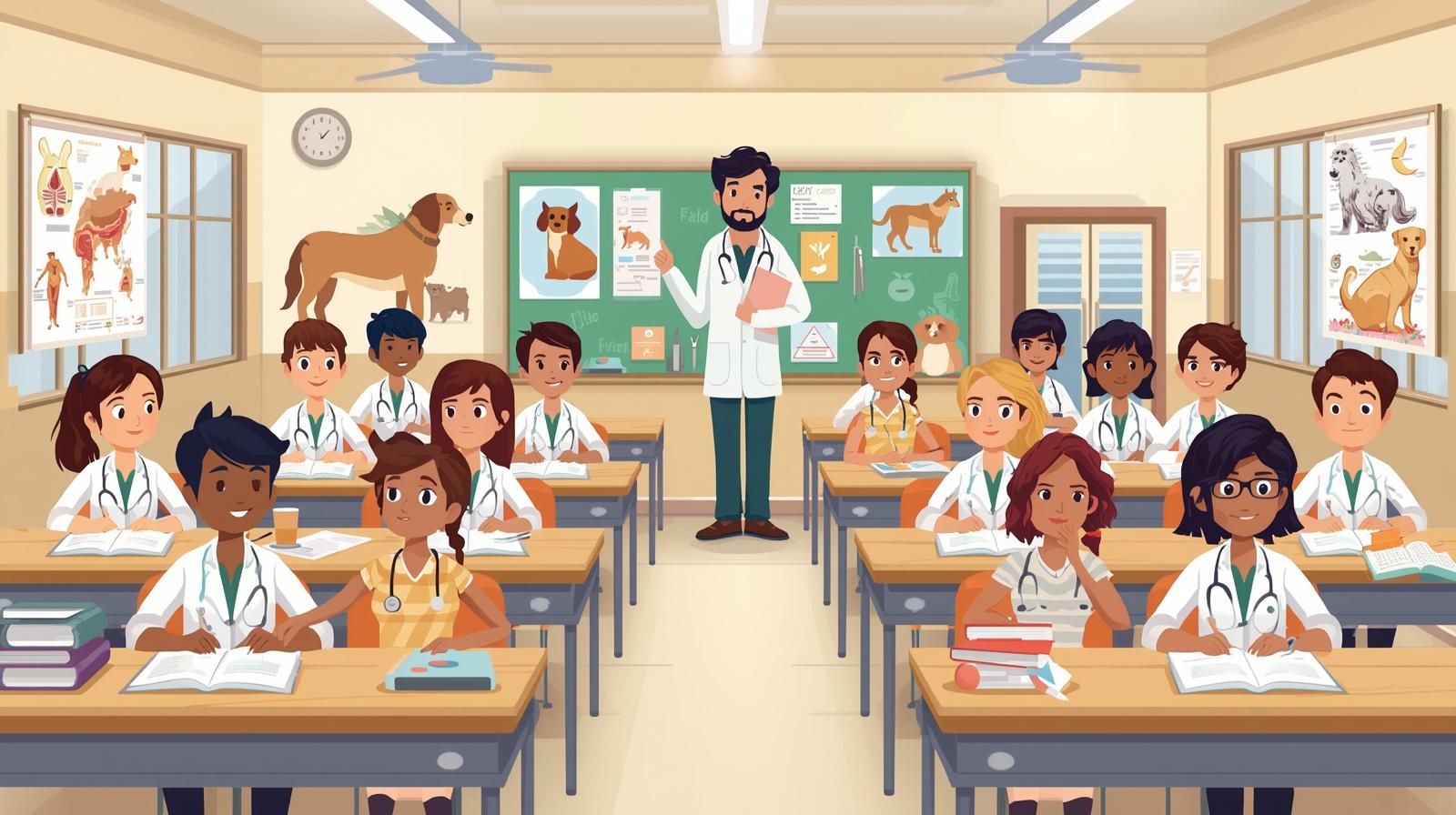 عن دراسة الطب البيطري في الهند