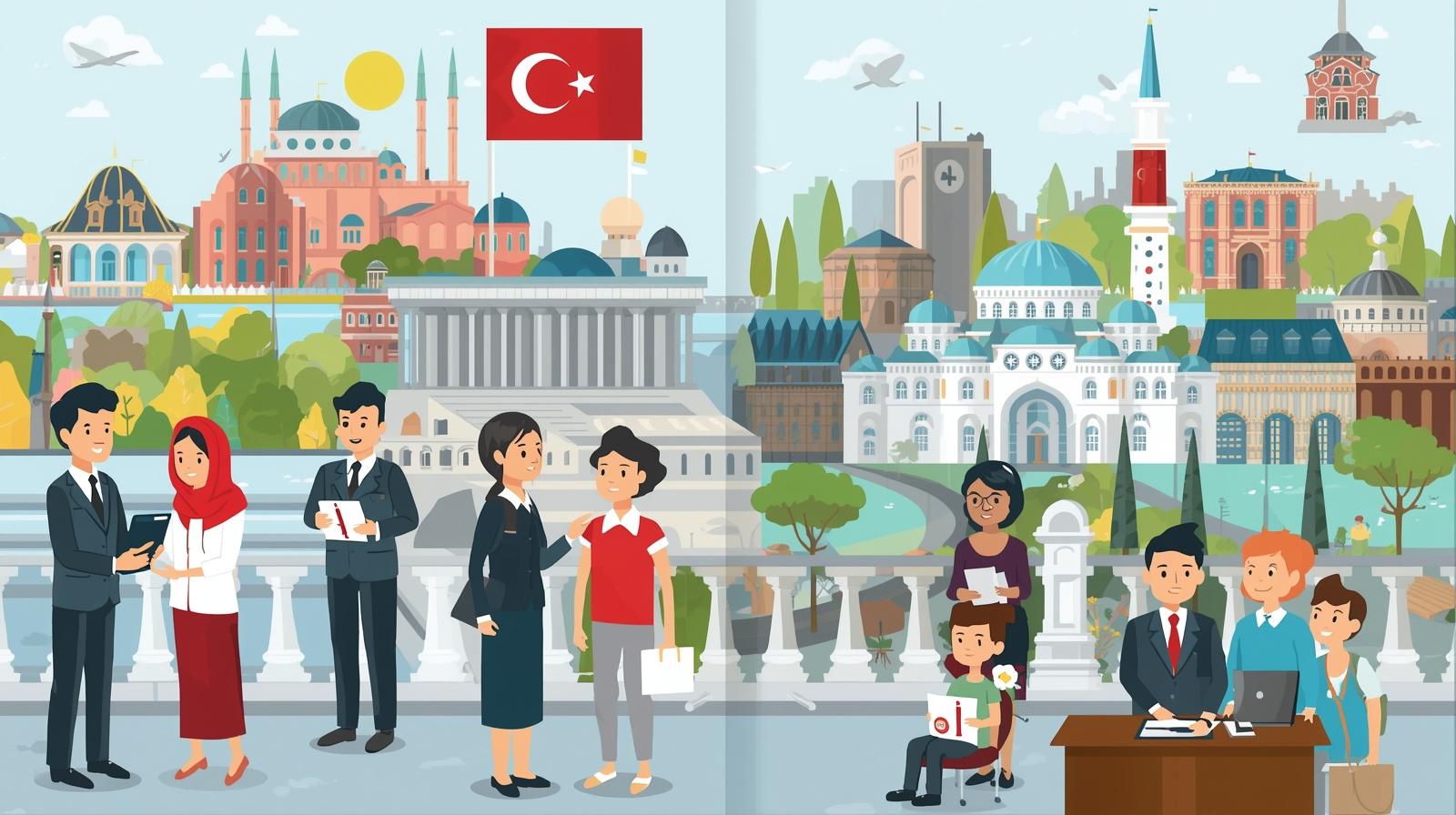 طرق الحصول على الإقامة الدائمة تركيا والخطوات العملية