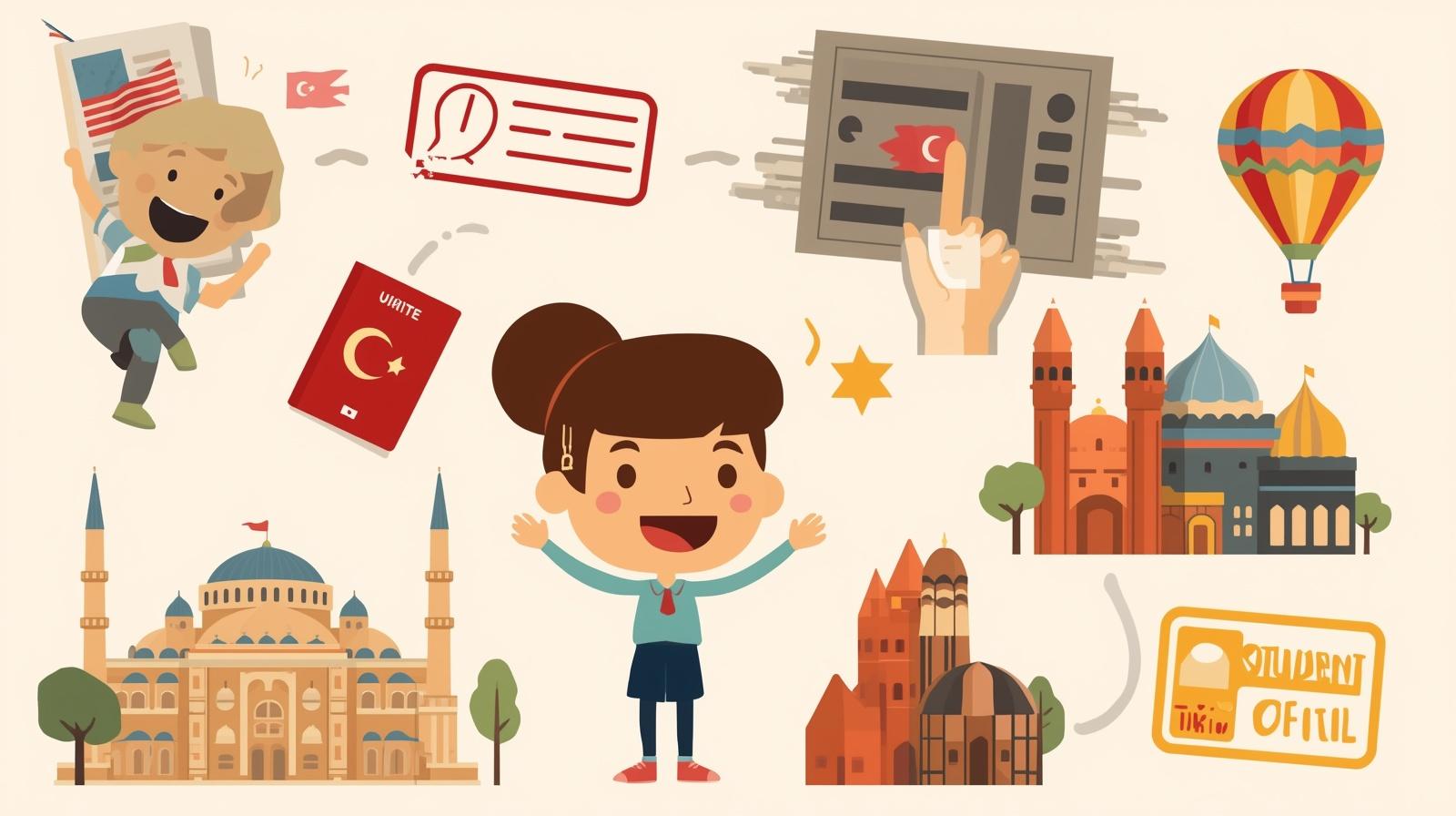 التقديم للجامعات التركية عبر فيزا الطالب في تركيا