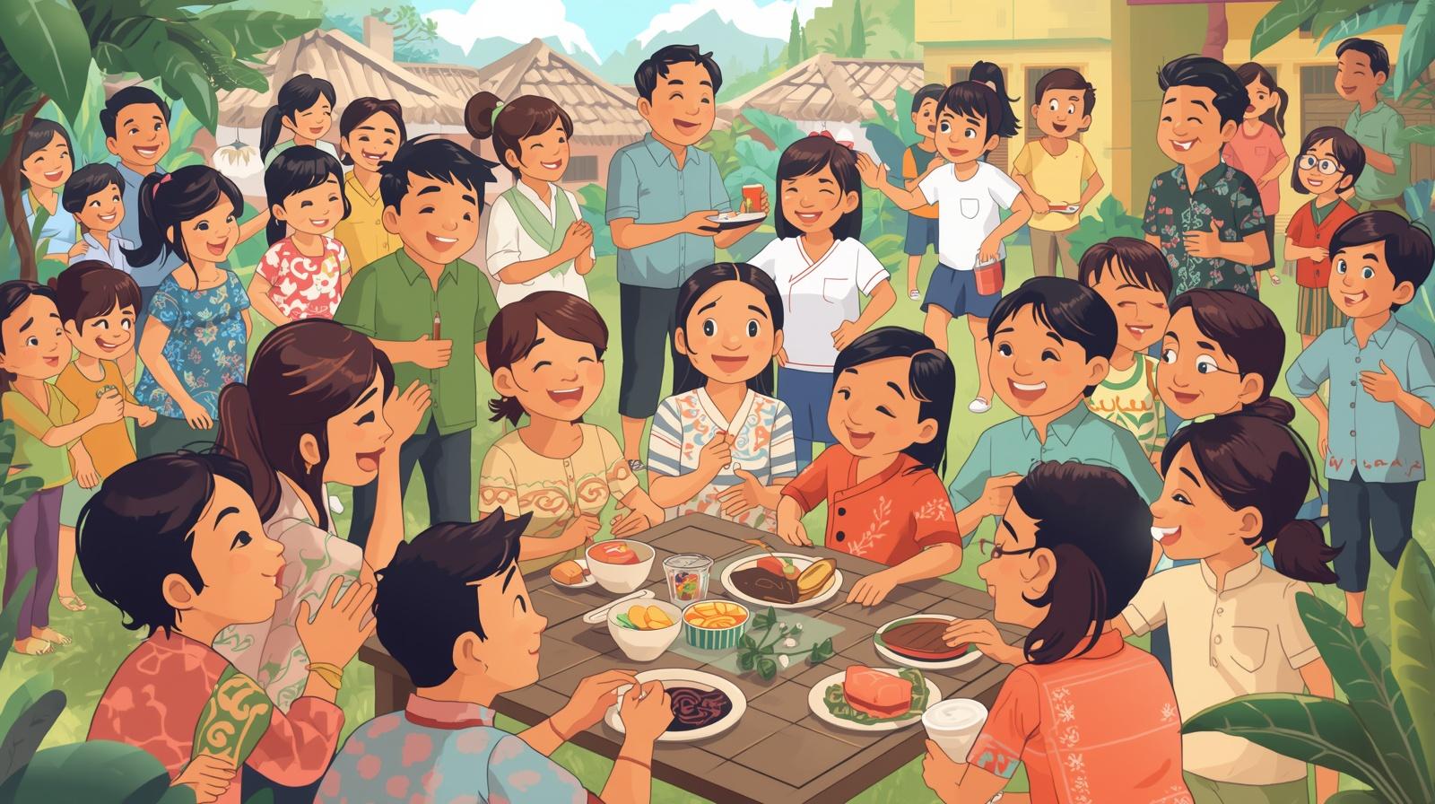 لم شمل الأطفال في أندونيسيا