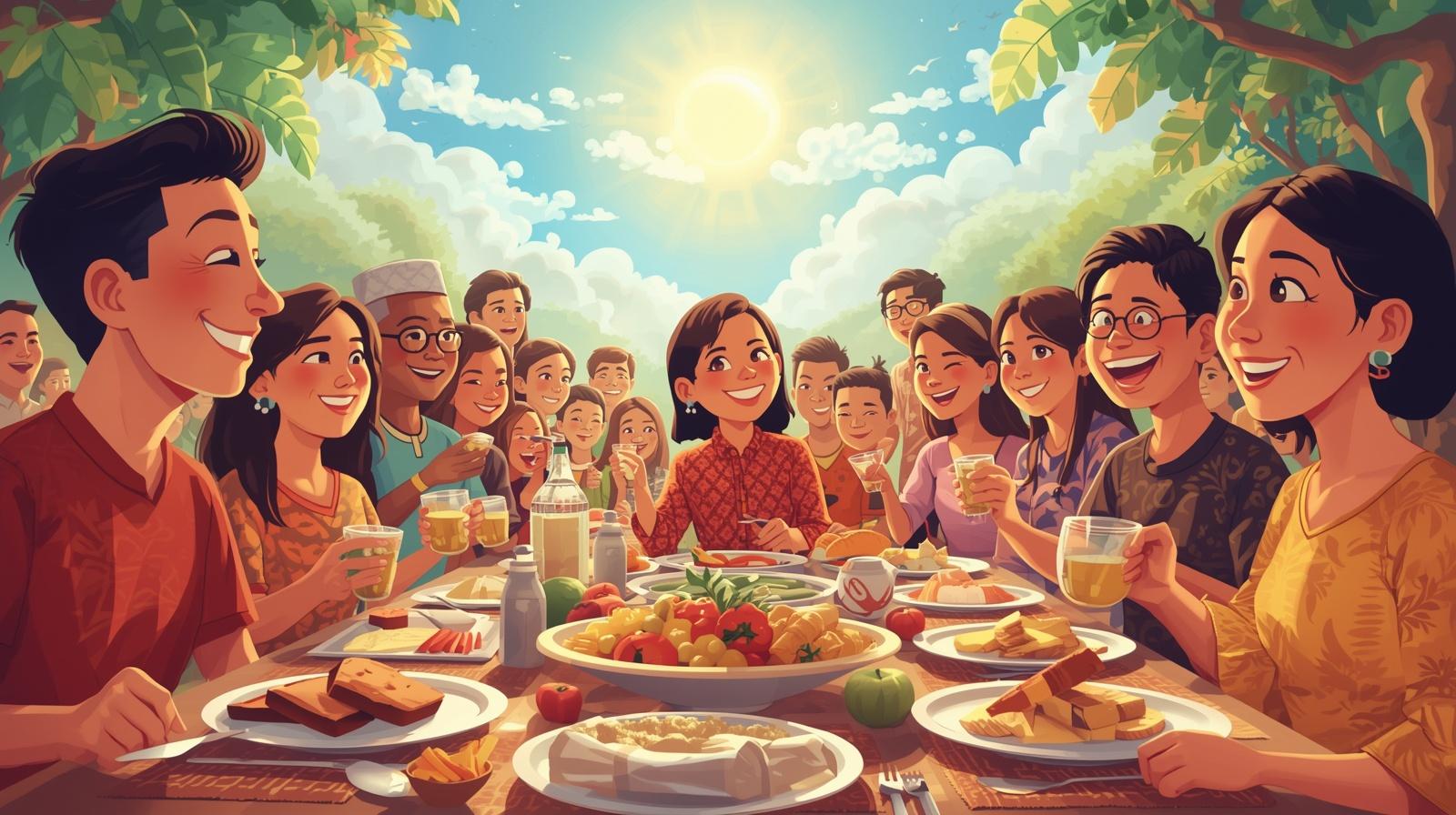 أهمية لم الشمل في أندونيسيا 