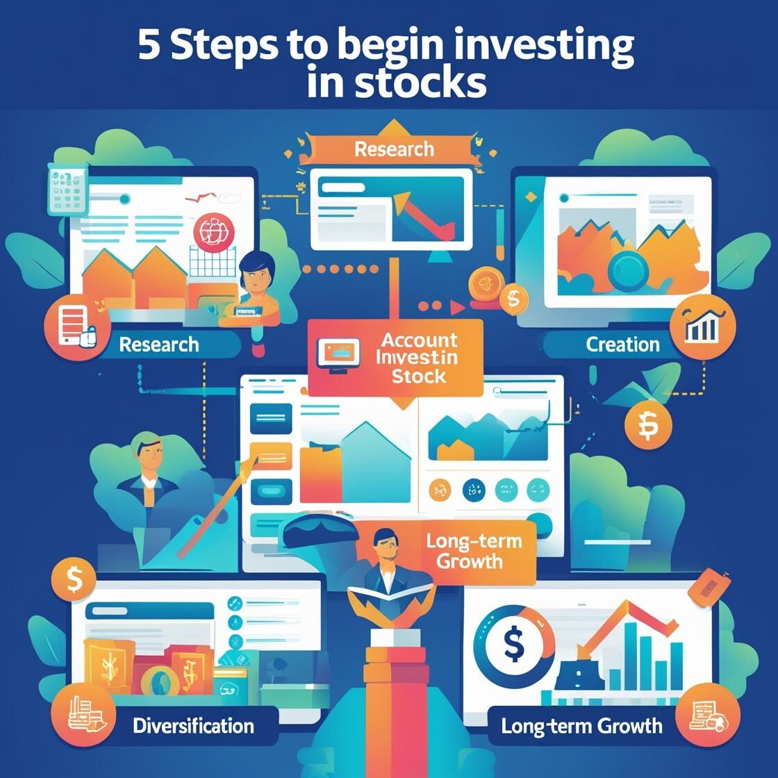 كيف تبدأ بالاستثمار في الأسهم؟