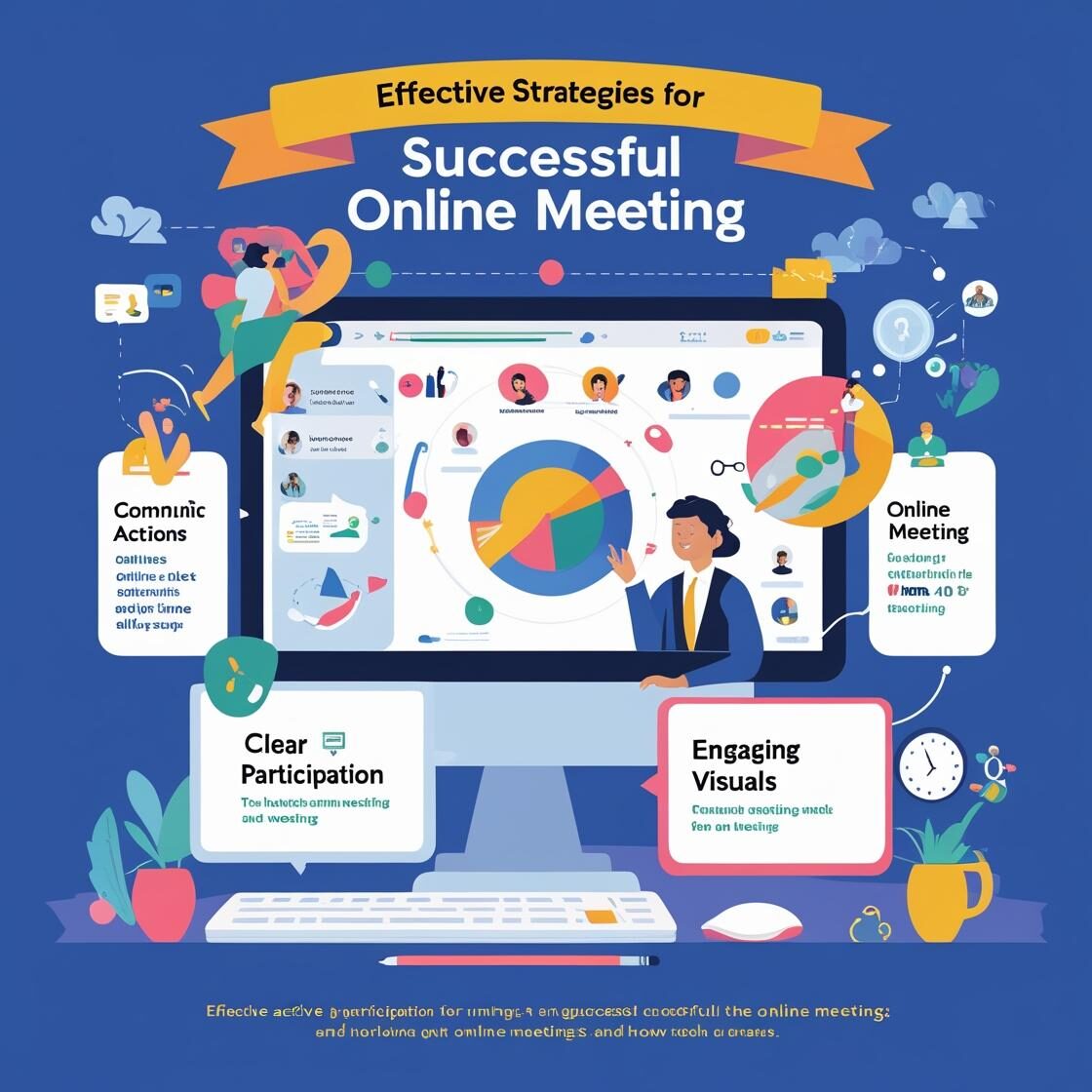 كيفية إدارة اجتماعات ناجحة عبر الإنترنت في 15 خطوة بسيطة