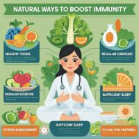 كيف تعزز مناعتك بشكل طبيعي؟