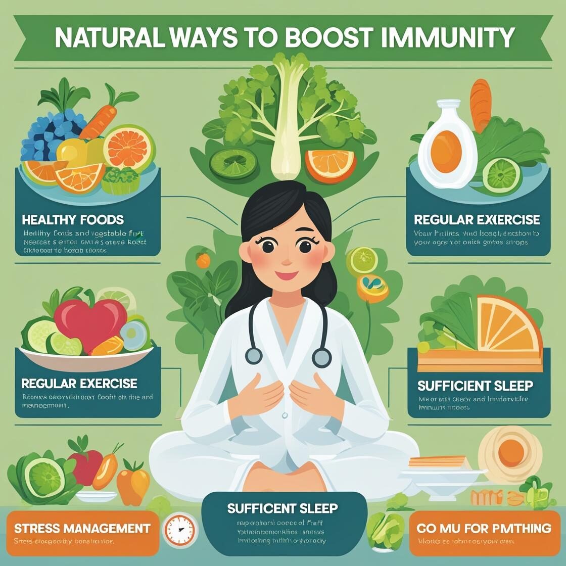 كيف تعزز مناعتك بشكل طبيعي؟