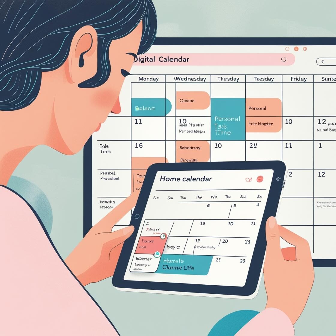 تنظيم الوقت بين العمل والمنزل في 15 خطوة فقط