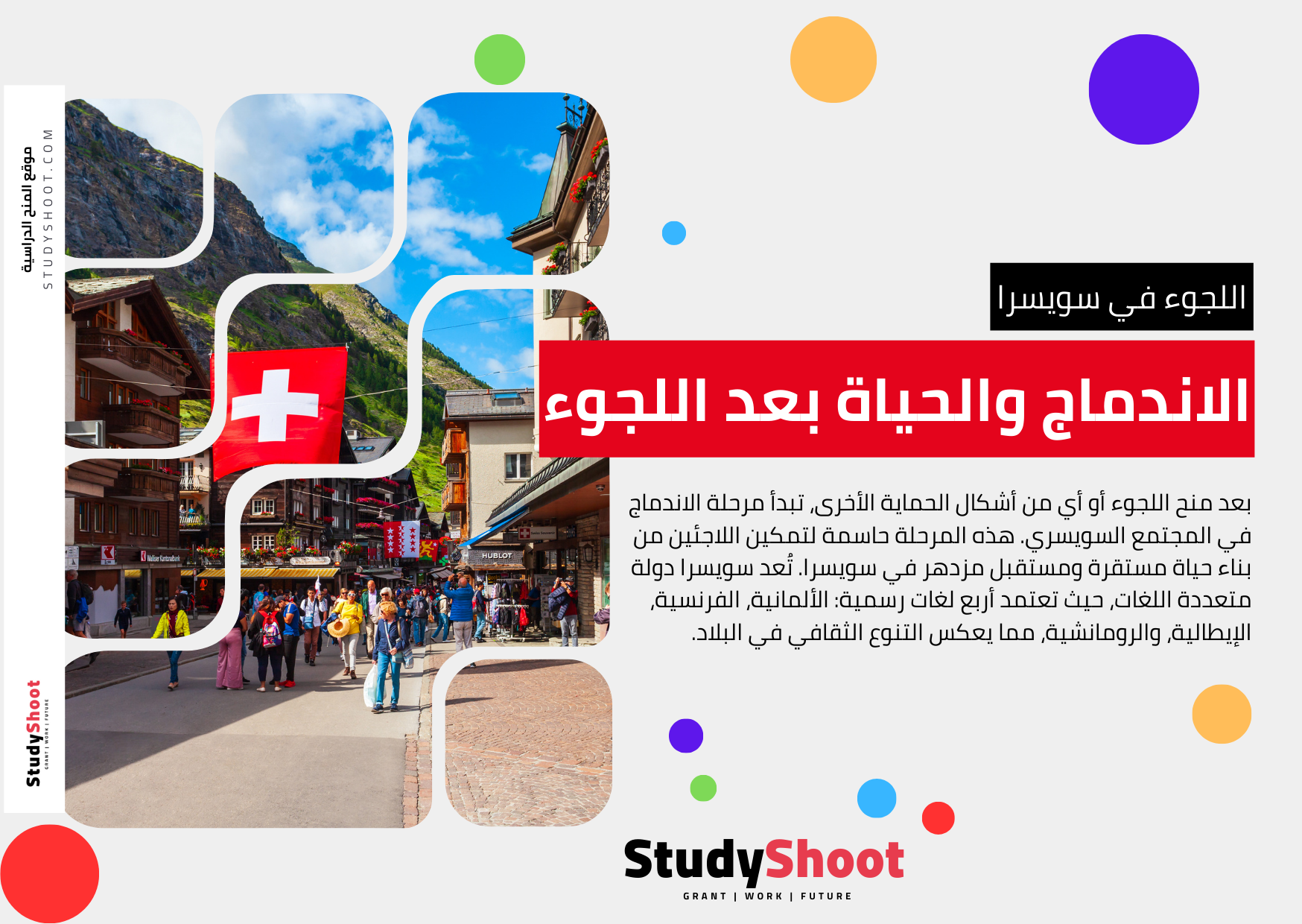 الاندماج والحياة بعد الحصول على اللجوء