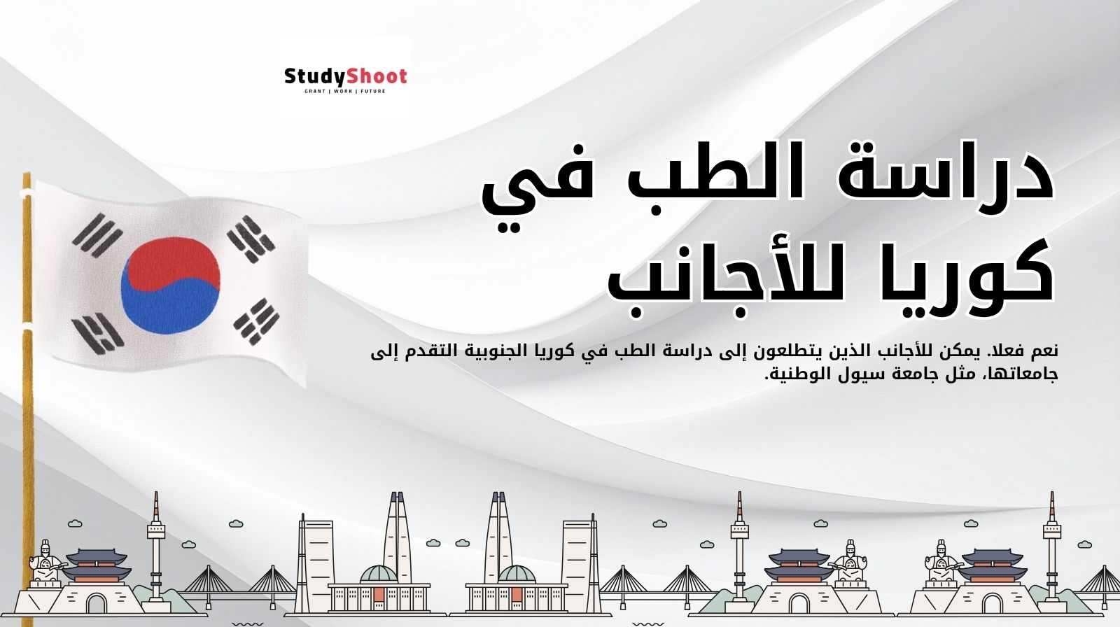 هل يمكن للأجانب الدراسة في كليات الطب في كوريا الجنوبية؟