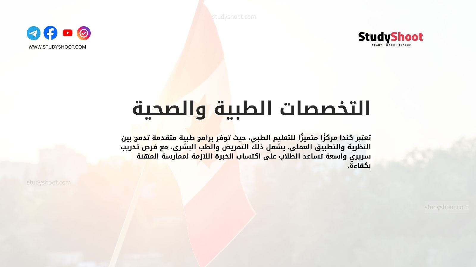 التخصصات الطبية والصحية