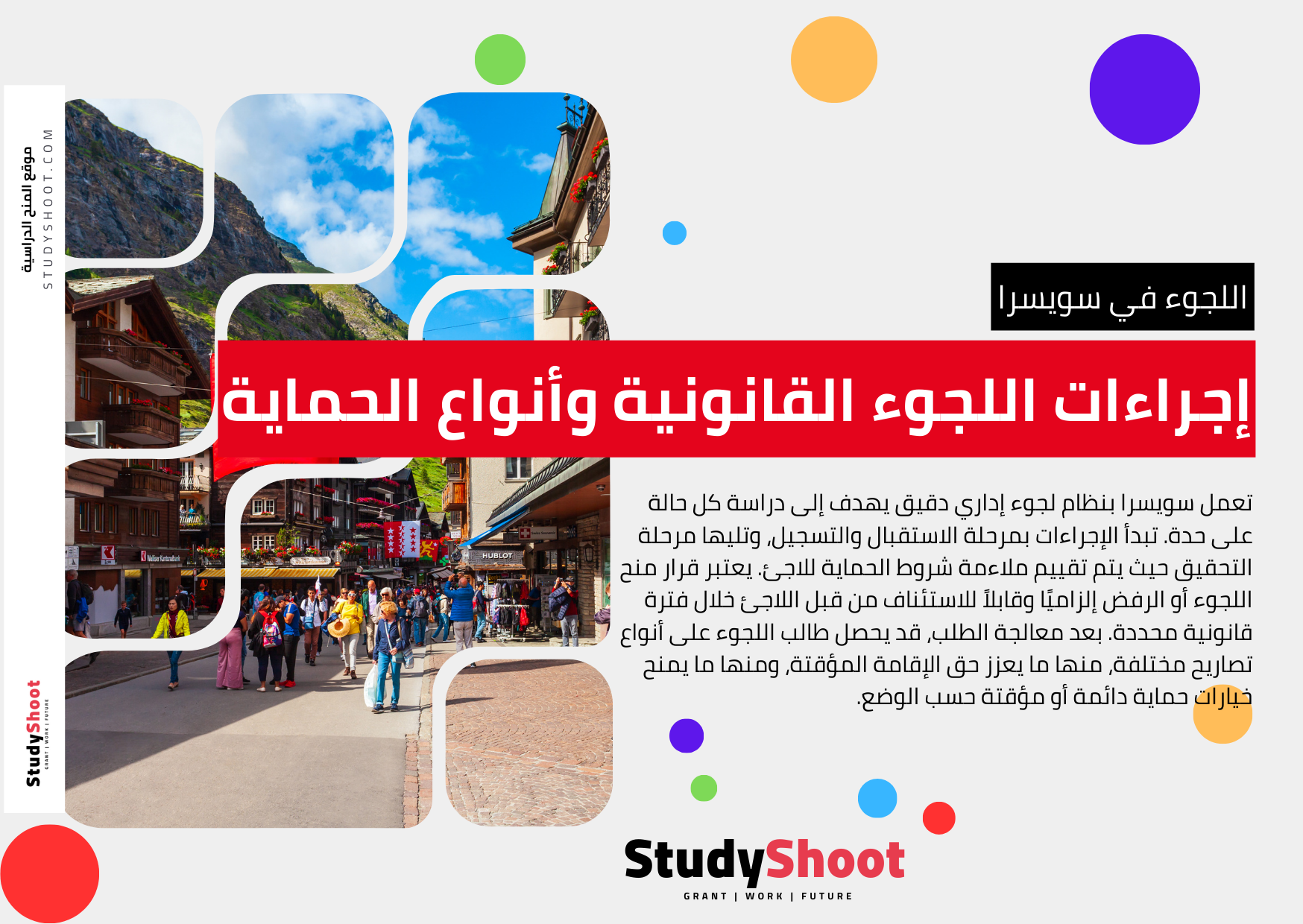 إجراءات اللجوء القانونية وأنواع الحماية
