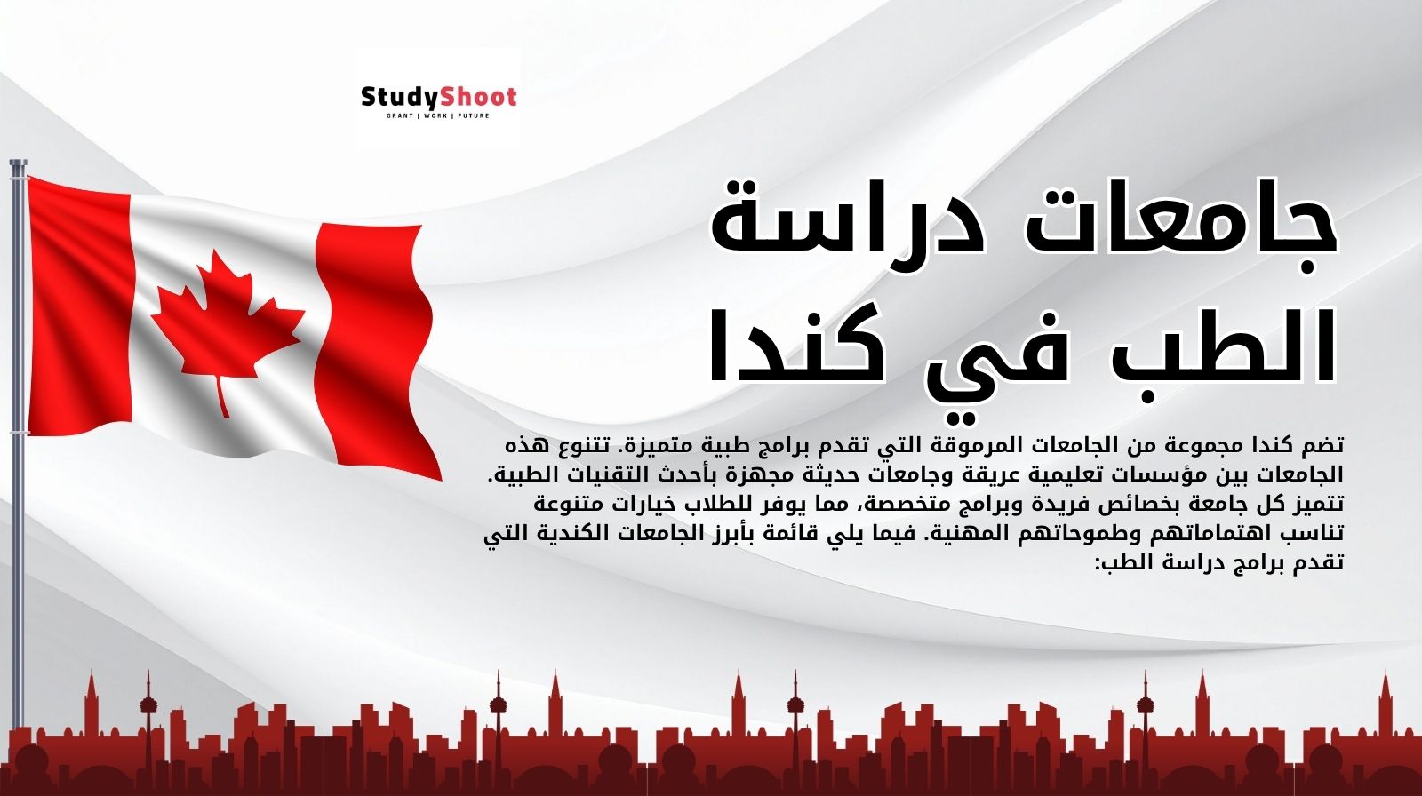 جامعات دراسة الطب في كندا