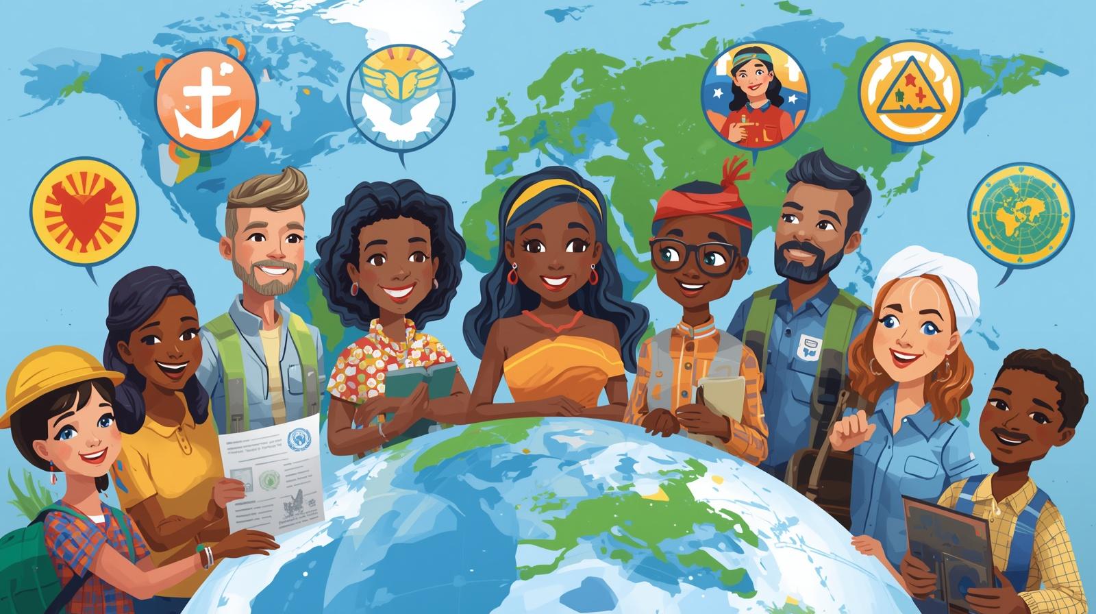 كيف السفر مع الأمم المتحدة؟