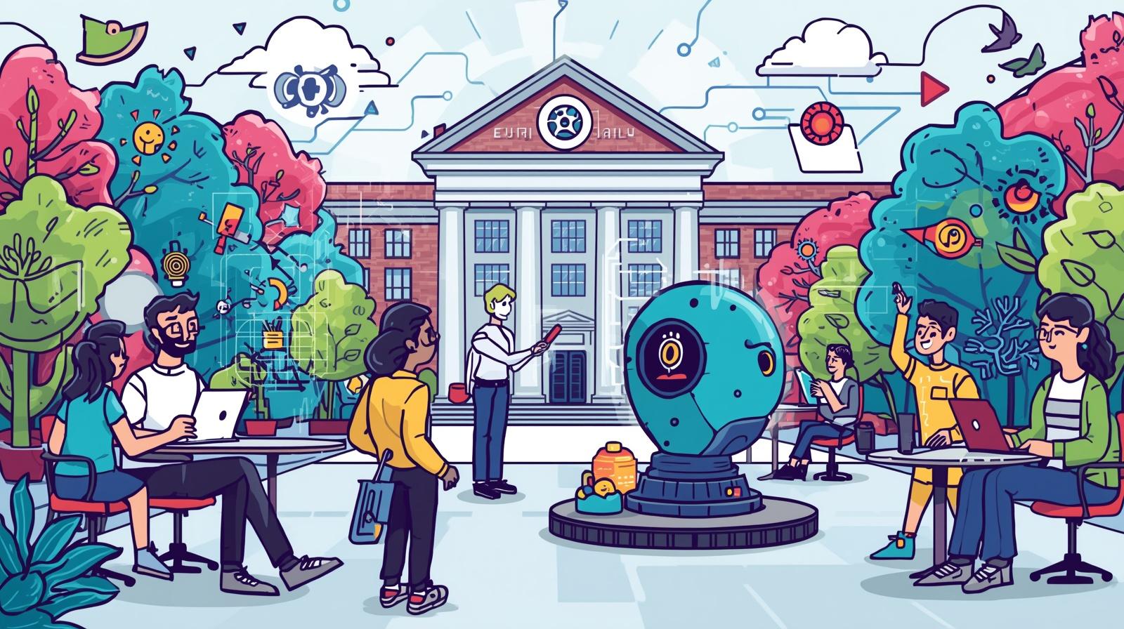 الشفافية لاستخدام الذكاء الاصطناعي بالجامعات