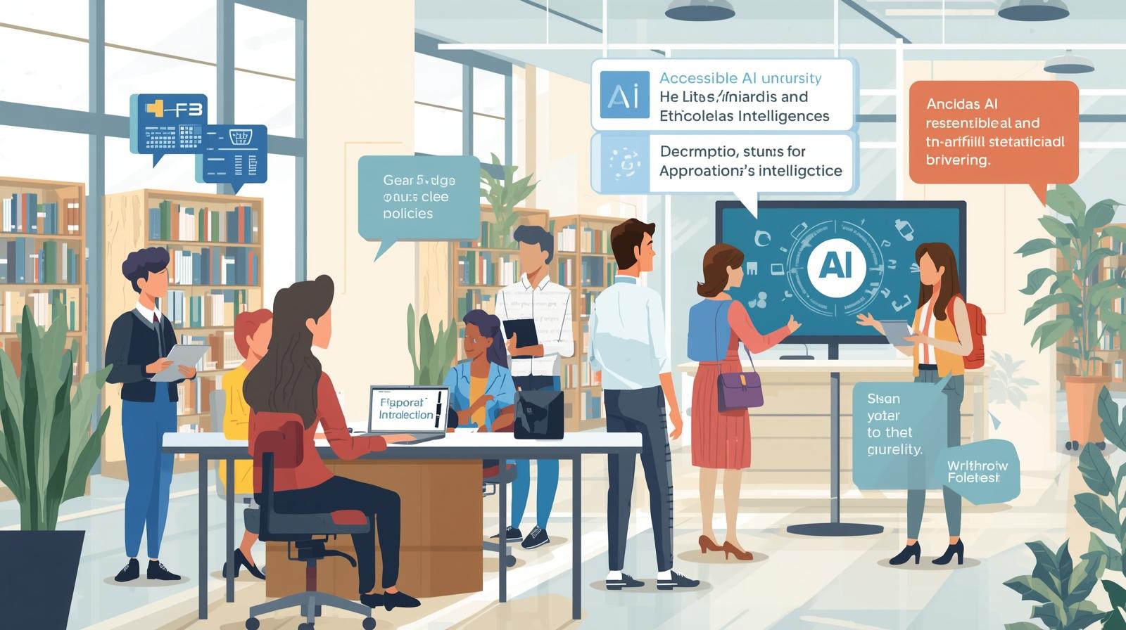 سوء استخدام الذكاء الاصطناعي بالجامعات