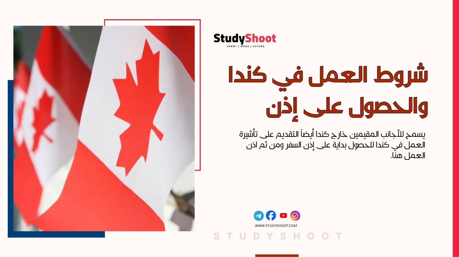 شروط العمل في كندا والحصول على إذن وعقد العمل الكندي