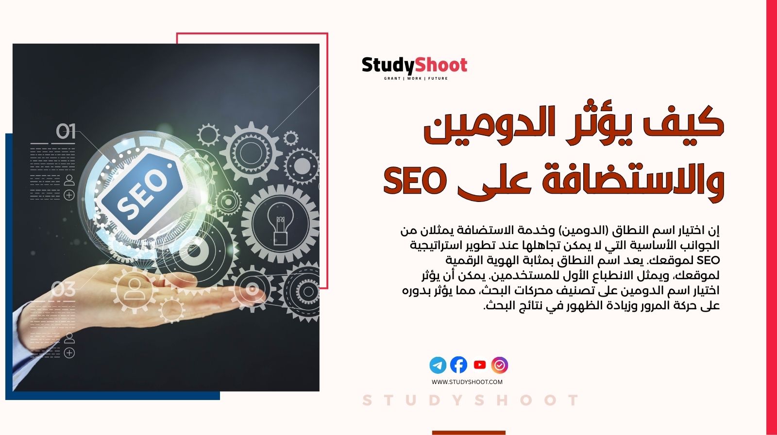 كيف يؤثر اختيار الدومين والاستضافة على SEO موقعك؟
