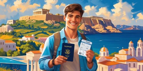 فيزا الطالب إلى اليونان