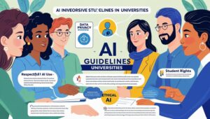 إرشادات الذكاء الاصطناعي في الجامعات