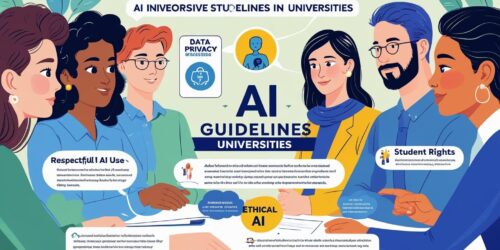 إرشادات الذكاء الاصطناعي في الجامعات