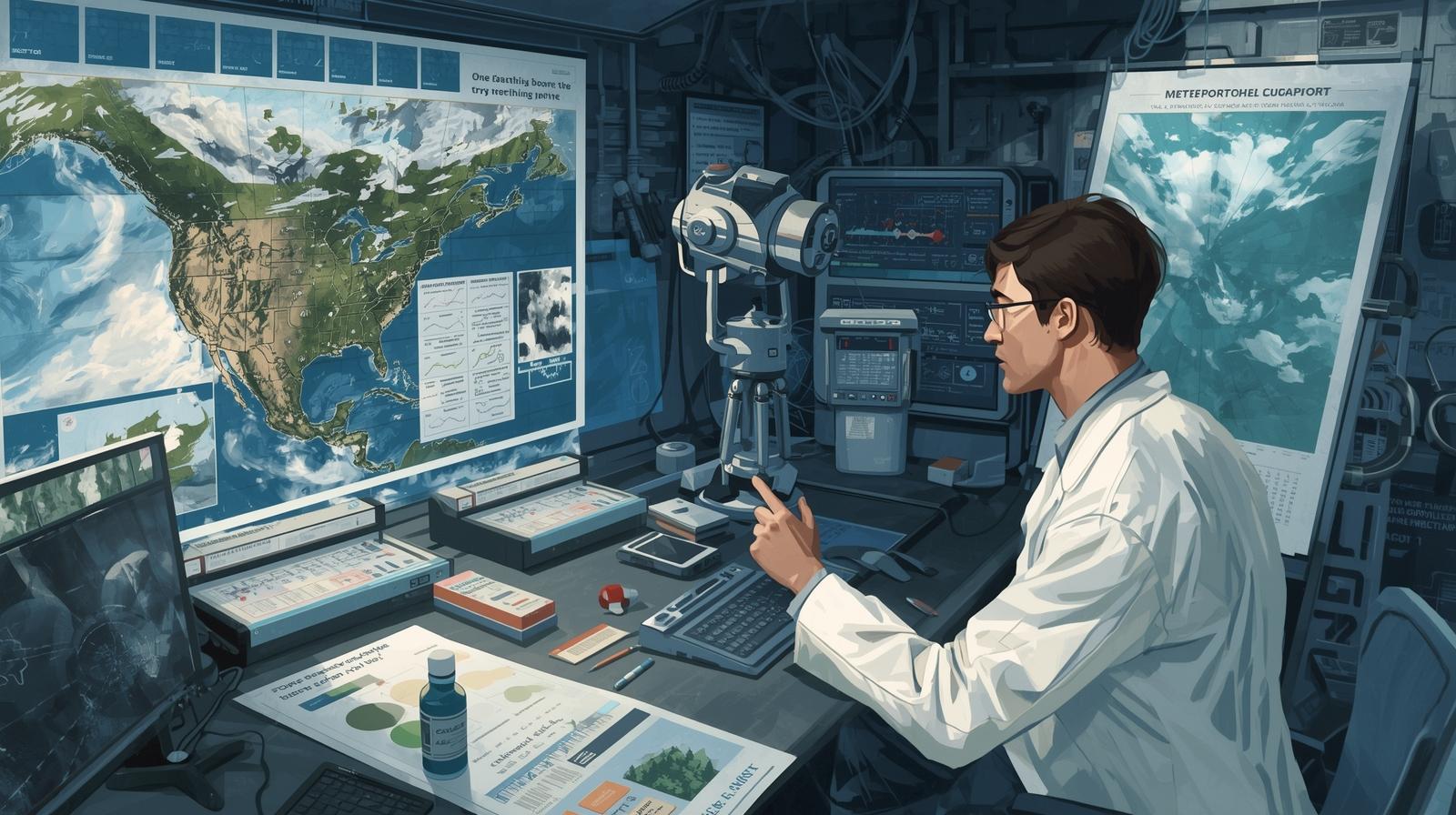 نبذة عن تخصص علم الأرصاد الجوية