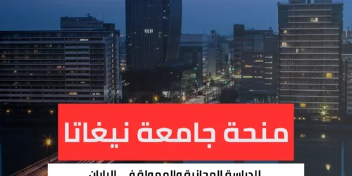 منحة جامعة نيغاتا