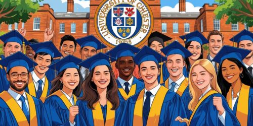 حصلت جامعة تشيستر على المركز الأول في فئة الطلاب الدوليين 