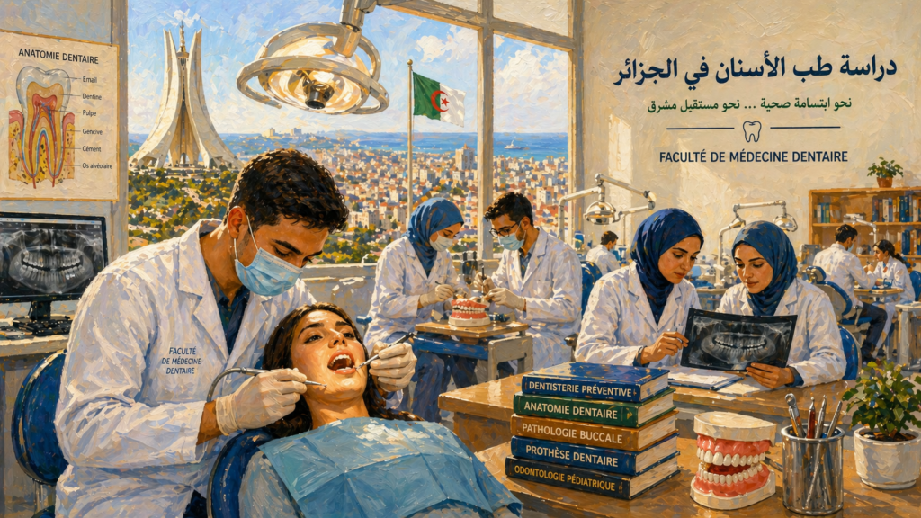 دراسة طب الأسنان في الجزائر