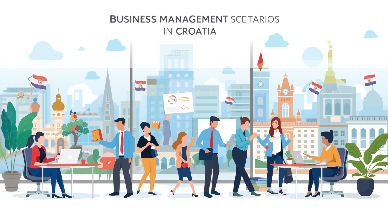 جامعات دراسة إدارة الأعمال في كرواتيا