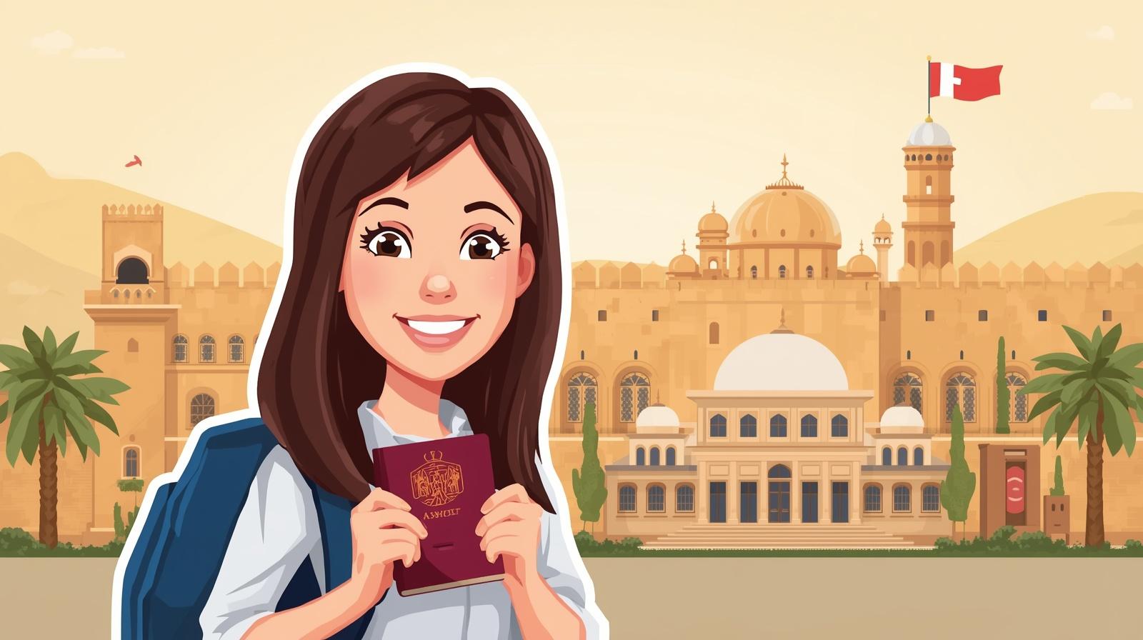 المتطلبات الأساسية لفيزا الطالب إلى عمان