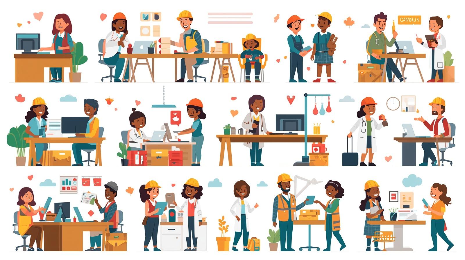 كيفية التسجيل في شركات توظيف في كندا