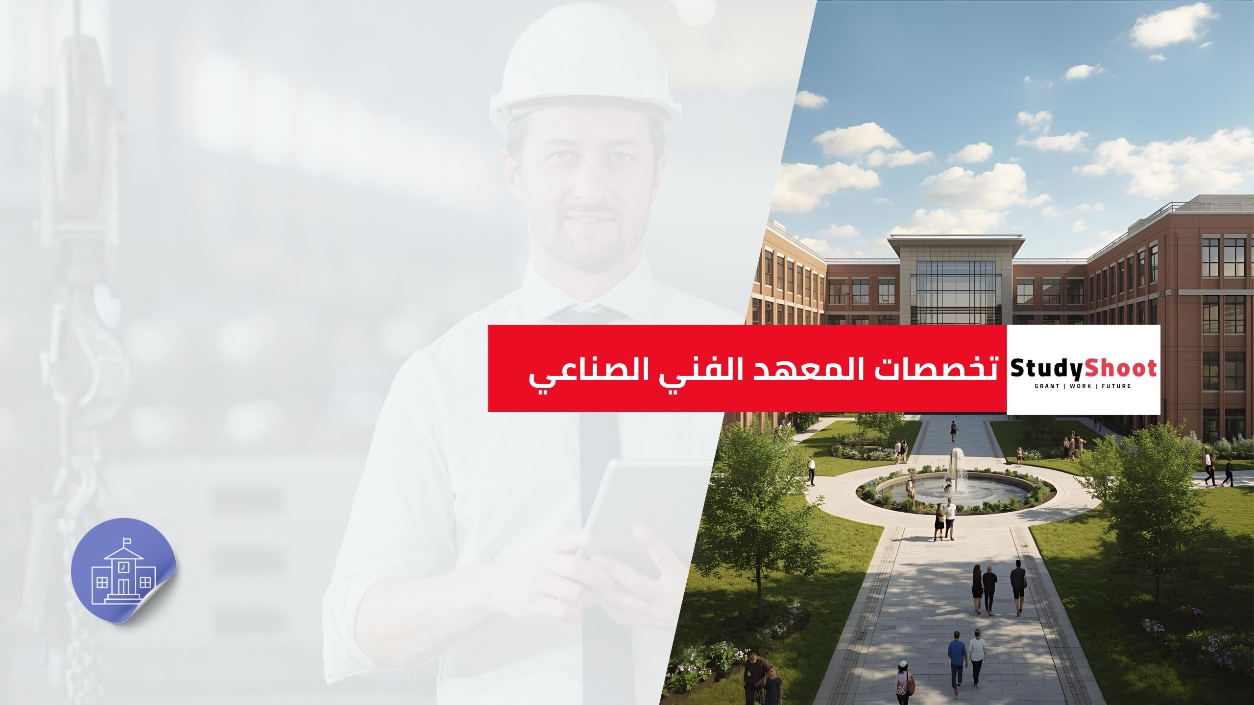 تخصصات المعهد الفني الصناعي