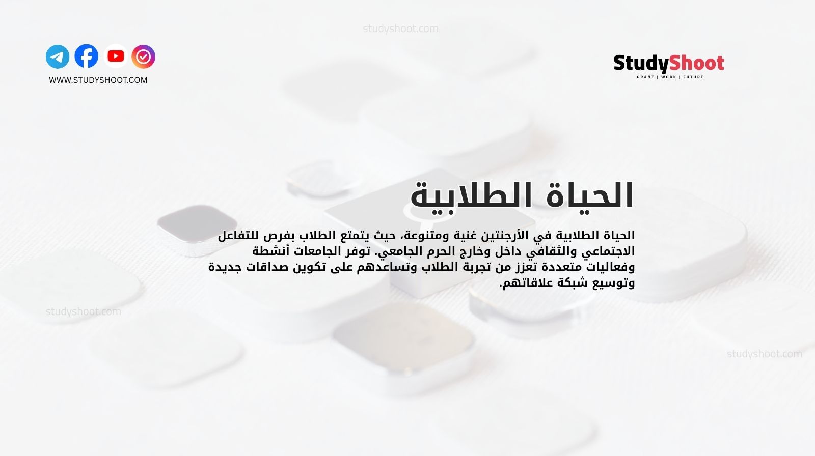 الحياة الطلابية